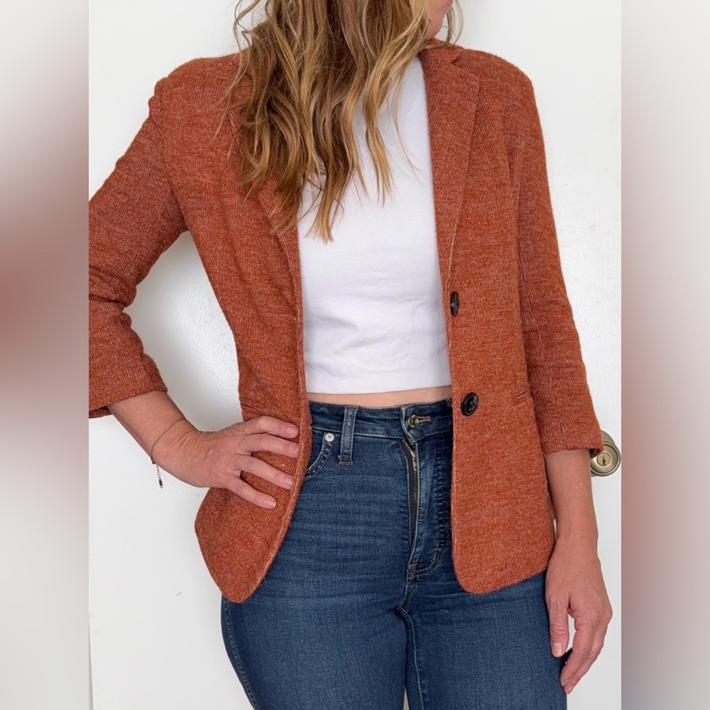 Cartonnier for Anthropologie Terracotta Blazer